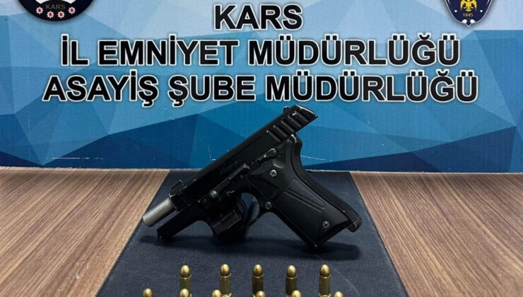 Kars’ta Asayiş uygulamalarında çok sayıda silah ele geçirildi