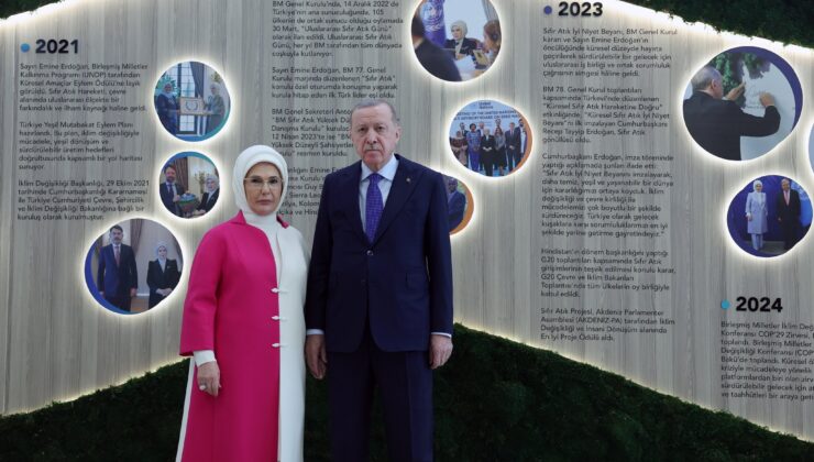 Emine Erdoğan: Büyükelçilerin Sıfır Atık Mesajını Dünyaya Taşıması Son Derece Kıymetli