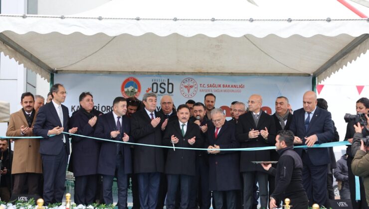 Kayseri OSB’de Sağlık Yatırımları Hizmete Açıldı