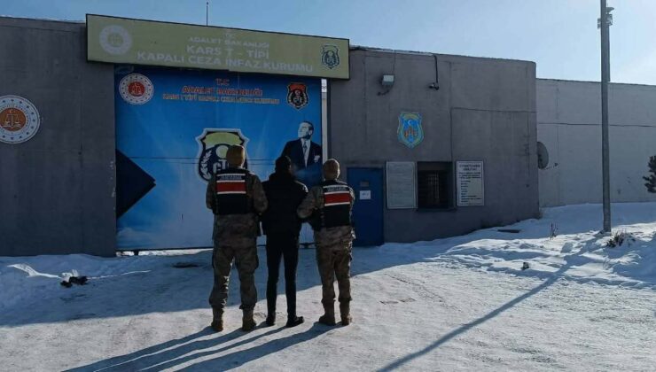 Kars’ta 4 yıl 4 ay 15 gün kesinleşmiş hapis cezası bulunan 1 şahıs Jandarma Tarafından Yakalandı