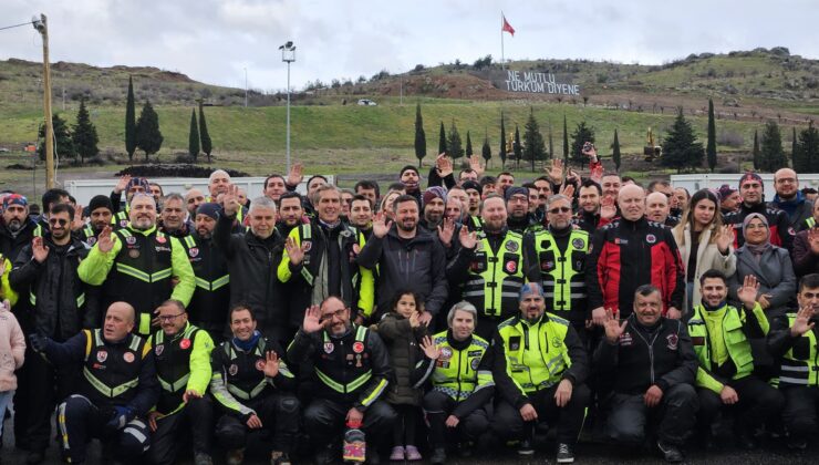 Yağmura Meydan Okuyan Kortej: Motorcular Sındırgı İçin Bir Araya Geldi