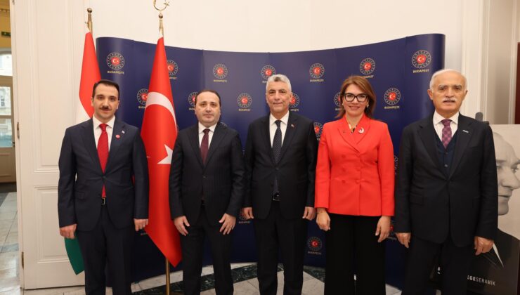 Ticaret Bakanı Ömer Bolat Budapeşte Büyükelçiliği’ni Ziyaret Etti