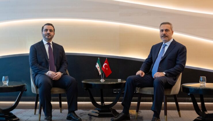 Bakan Fidan, Suriyeli Mevkidaşı Şeybani ile Paris’te Bir Araya Geldi