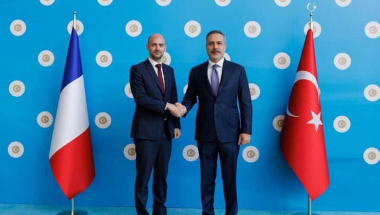 Hakan Fidan Fransız Mevkidaşı Barrot İle Görüştü