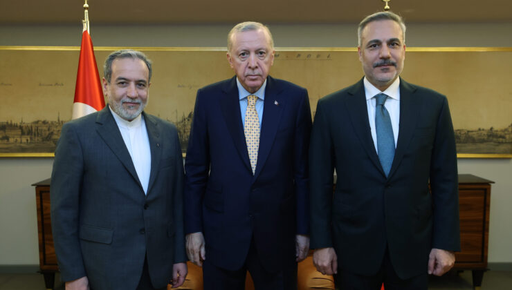 Cumhurbaşkanı Erdoğan, İran Dışişleri Bakanı Arakçi’yi Kabul Etti