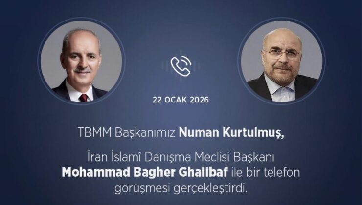 TBMM Başkanı Kurtulmuş, İranlı Mevkidaşı Ghalibaf ile Görüştü