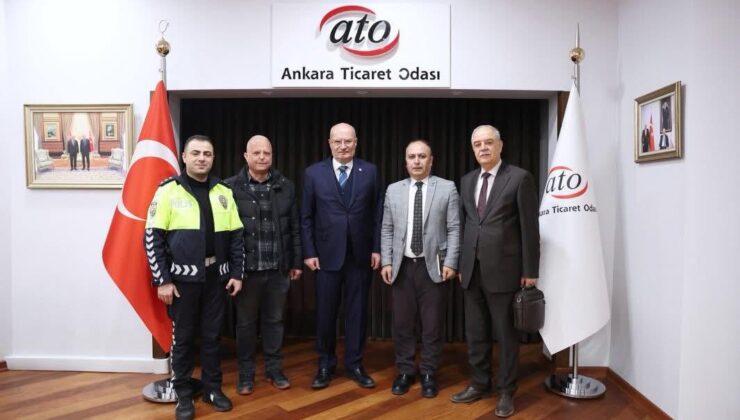 Siirt Heyetinden ATO Başkanı Gürsel Baran’a Ziyaret