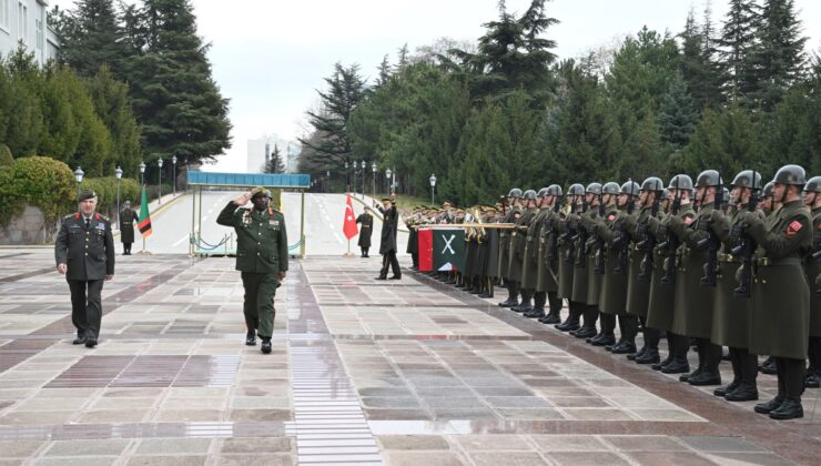 Zambiya Kara Kuvvetleri Komutanı Zyeele Türkiye’yi Ziyaret Etti