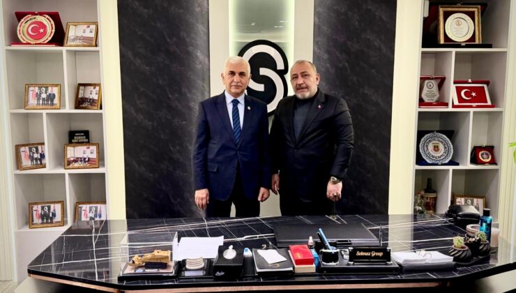 AK Parti Yerel Yönetimler Başkan Yardımcısı ve Siirt Milletvekili Mervan Gül, Ankara’da Seyithan Solmaz ile Görüştü