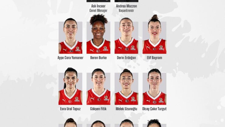 A Milli Kadın Basketbol Takımı’nın 12 Kişilik Kadrosu Netleşti
