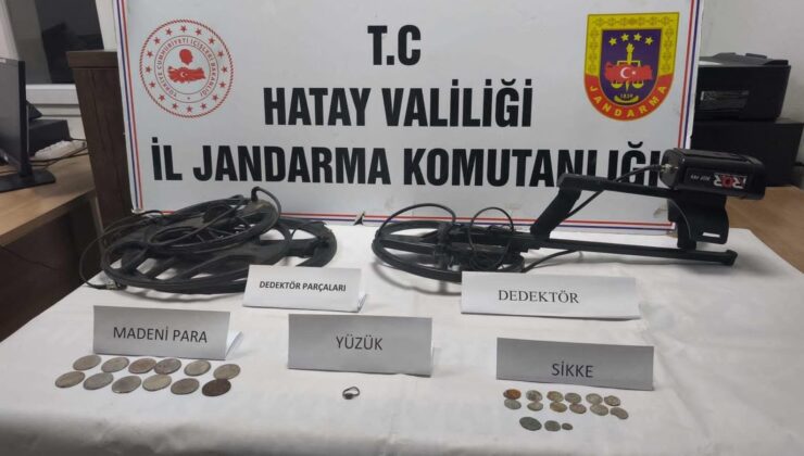 Kırıkhan’da Tarihi Eser Operasyonu