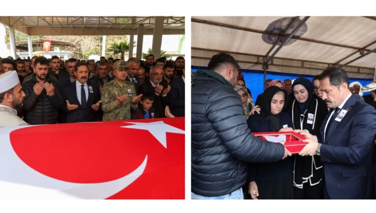 Şehidimiz Dualarla Uğurlandı