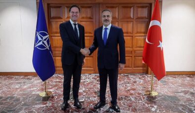 Dışişleri Bakanı Fidan, NATO Genel Sekreteri Rutte ile Ankara’da Bir Araya Geldi