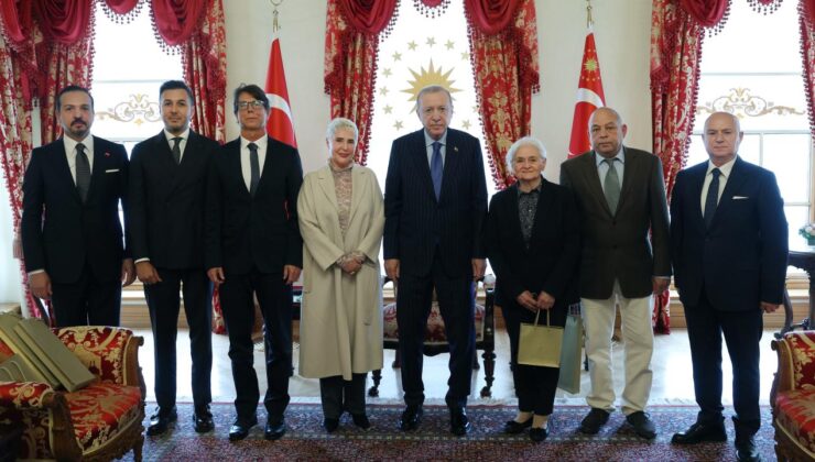 Cumhurbaşkanı Erdoğan Merhum Başbakan Adnan Menderes Ve Dava Arkadaşlarından Bakanların Ailelerini Kabul Etti