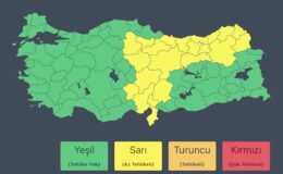AFAD’dan Birçok İl İçin Kuvvetli Sağanak Ve Gök Gürültülü Yağış Uyarısı