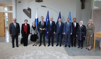 TBMM Başkanı Numan Kurtulmuş Finlandiya Cumhurbaşkanı Alexander Stubb İle Görüştü