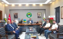 Diyarbakır OSB Yönetimine Anlamlı Hayırlı Olsun Ziyareti