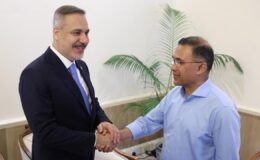 Dışişleri Bakanı Hakan Fidan Bangladeş Başbakanı Tarık Rahman Tarafından Kabul Edildi