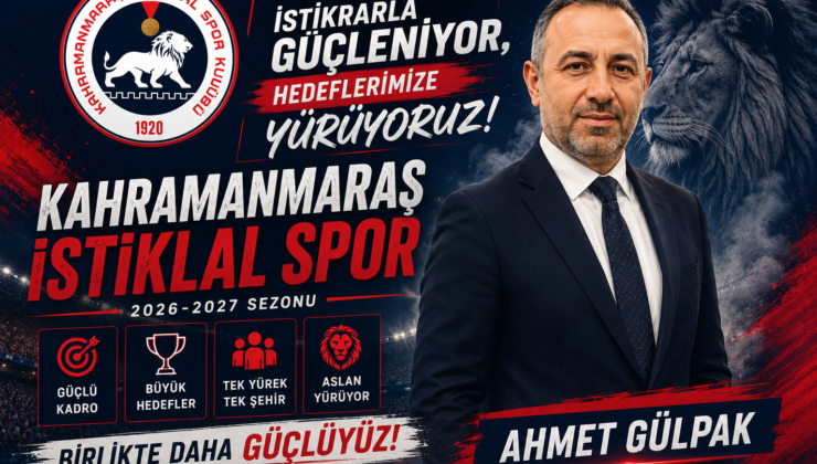 Kahramanmaraş İstiklal Spor’da Transfer Hareketliliği Sürüyor! İşte Açıklanan İsimler