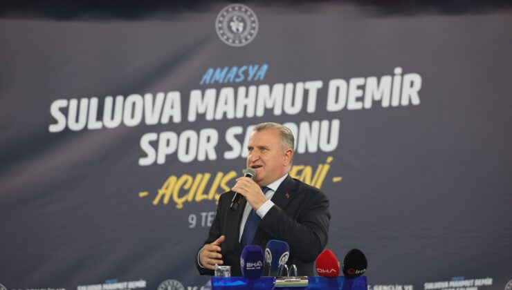 Bakan Bak: Türkiye Bir Spor Tesisi Devrimi Yaşamaktadır