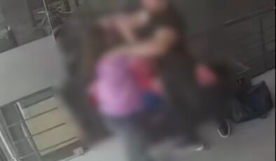 Mersin’de Spor Salonunda Kadına Şiddet Girişimi Kamerada